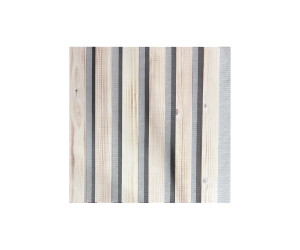 Panel de pared de madera natural 2700 x 300mm (Laca transparente-Gris)